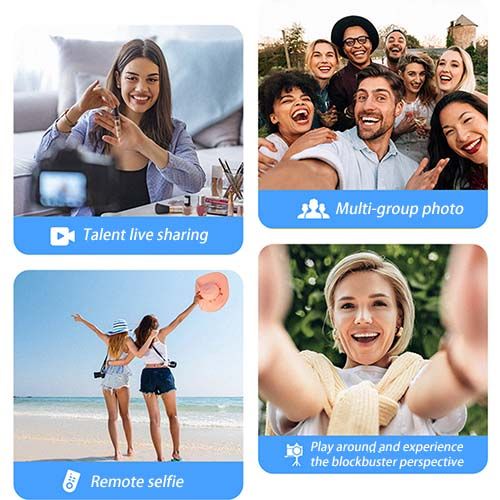 Vlog Video Kit 7 Pieces Removable For Various Scenarios