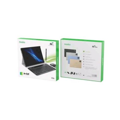 Modio NEW M36 STUDENTS/ADULTS 512GB/12GB 8000MAH 5G SIMCARD SLOT TABLET BT KEYBOARD,MOUSE,TOUCH PEN,10 INCH