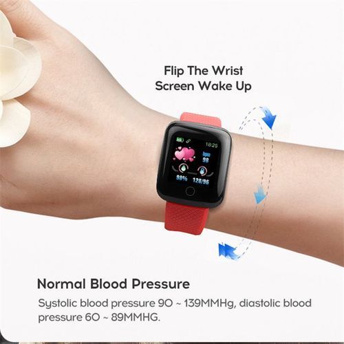 116 Plus Touchscreen Smart Sports Watch For IOS And Android