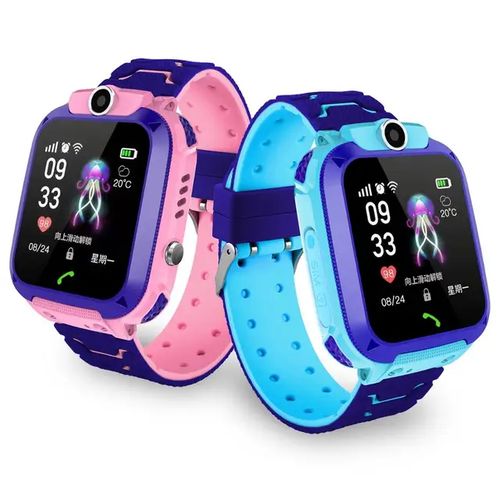 Waterproof children sim card GPS SOS Q12 smart watch intelligent kids smart watch gift for kids kids Christmas gifts