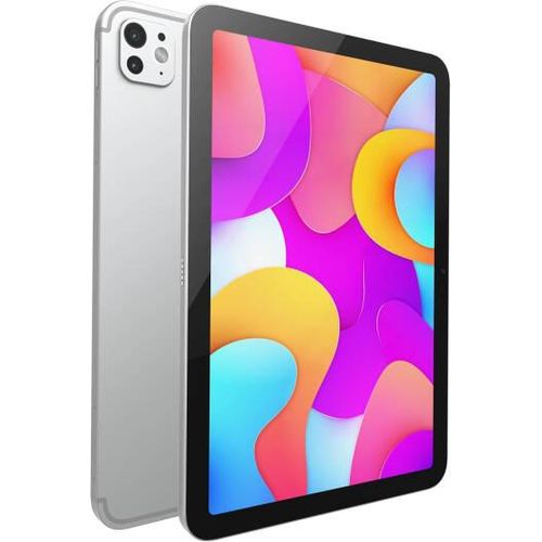 oteeto Tab 15 Tablet, 10.1" Display, 4G SIM, Octa Core Processor, 5G Dual SIM, Included Flip Cover & Keyboard, 8GB RAM, 512 GB ROM, Android 13, 6000 MAh, Silver