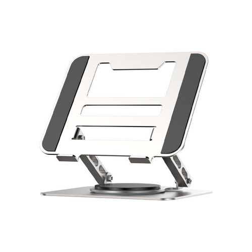 Laptop Stand 360° Rotatable Foldable Heavy Aluminum Alloy Notebook Holder Compatible 11-17.5 Inch