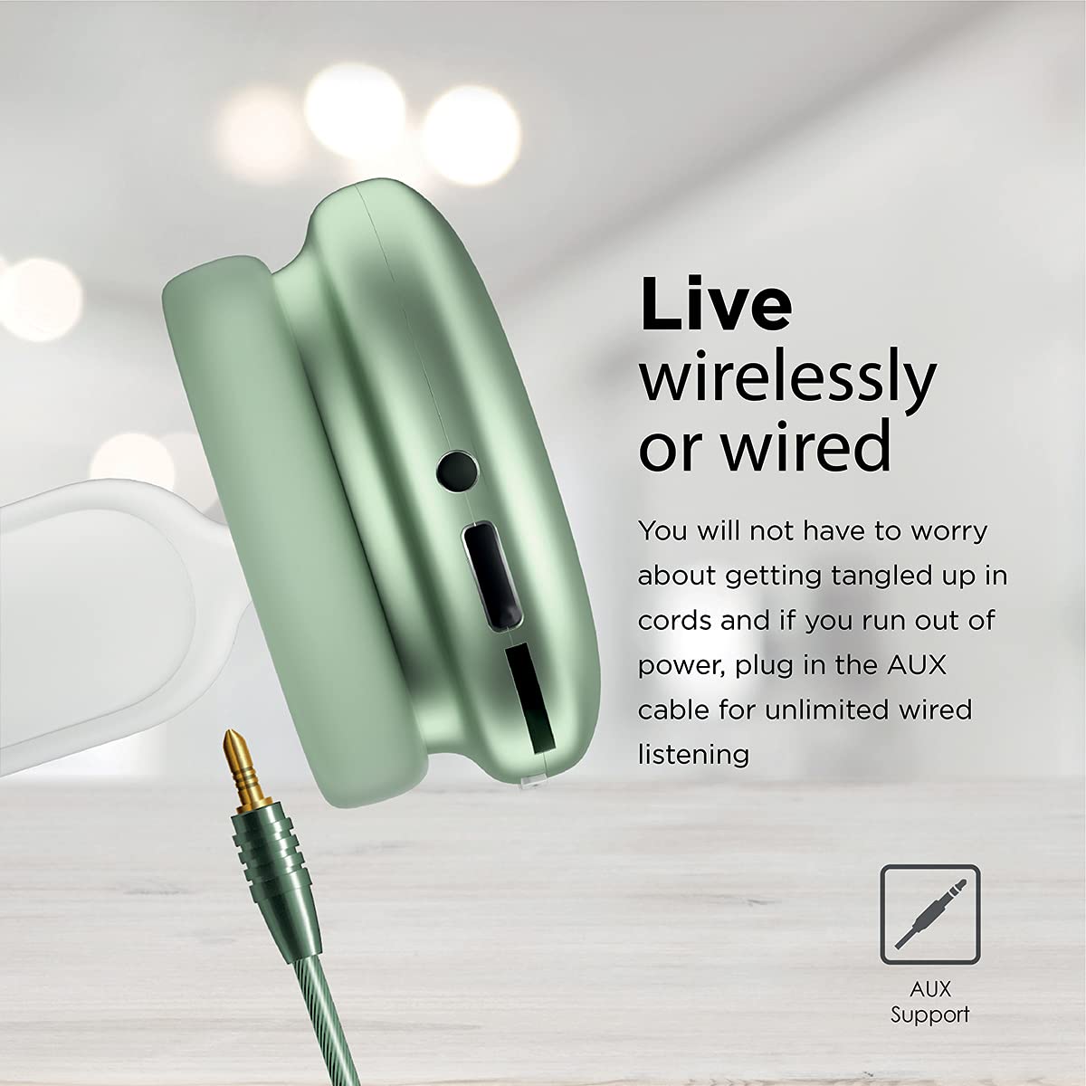 P9 Bluetooth Headphone Hi-Fi Stereo Noise Reduction Earphone