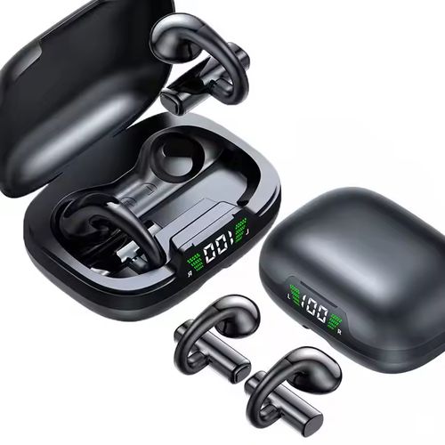 Hot Earring Earphone Jr03 Earbuds Bone Conduction Headphones Ear Clip Earhook Buds Earphones JR03