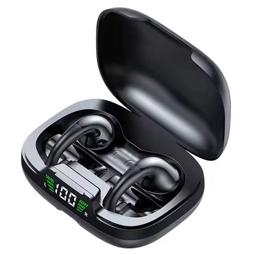 Hot Earring Earphone Jr03 Earbuds Bone Conduction Headphones Ear Clip Earhook Buds Earphones JR03