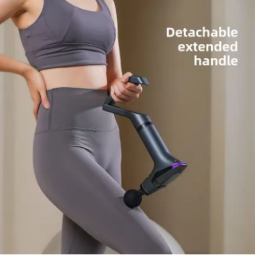 3 In 1 Split Pull Strap Fascia Gun With Multifunctional Detachable Handle, Vibration Band Massage, Muscle Fitness Massage