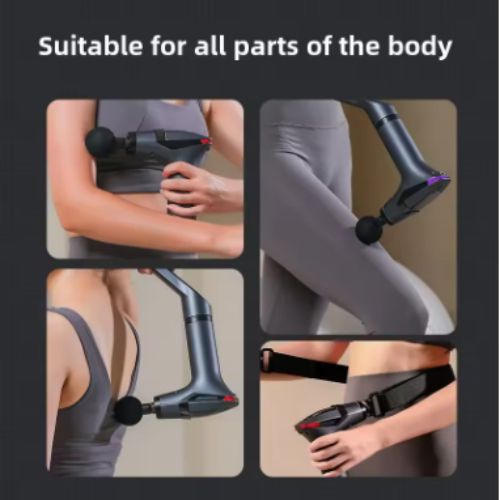 3 In 1 Split Pull Strap Fascia Gun With Multifunctional Detachable Handle, Vibration Band Massage, Muscle Fitness Massage