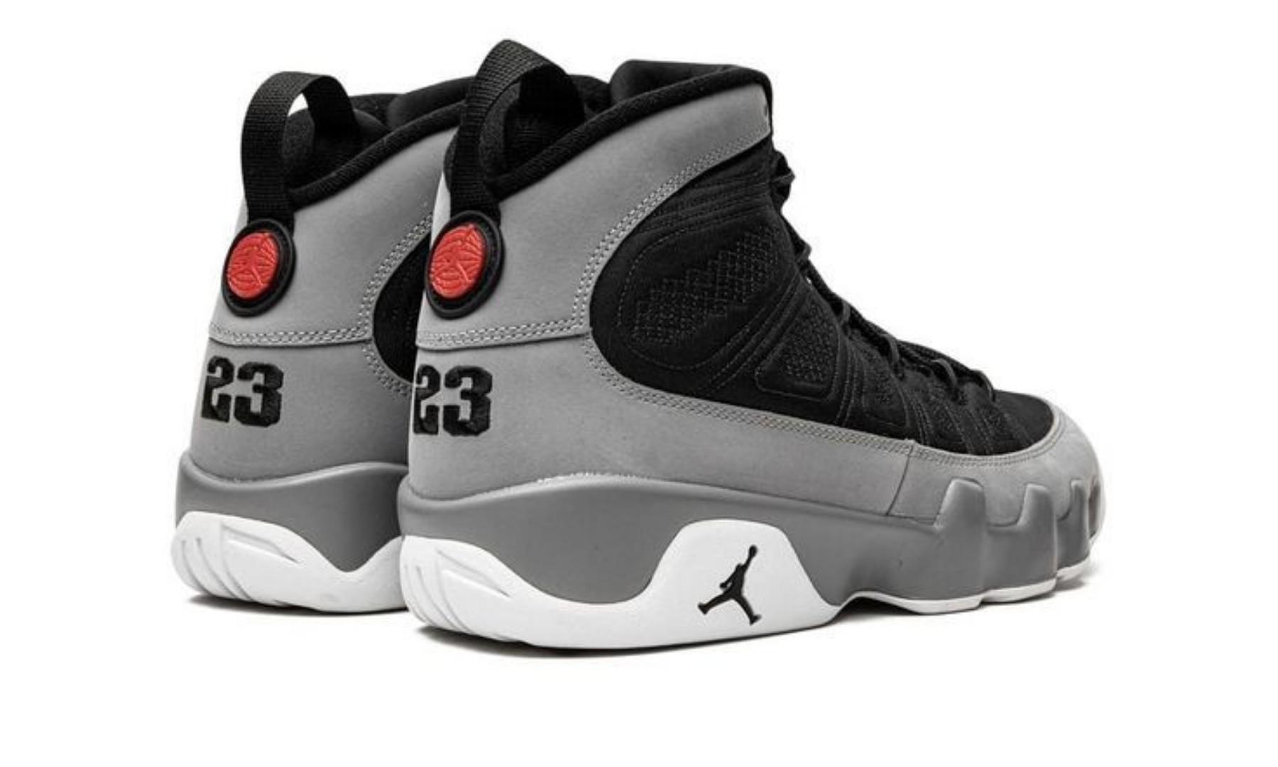 🔥( ON OFFER ) AIR JORDAN 9 RETRO OG (PARTICLE GREY) FREE SOCKS (BEST SHOP FOR AIRFORCE 1, AIR FORCE, JORDAN, AIR MAX, AIRMAX) GENERIC
