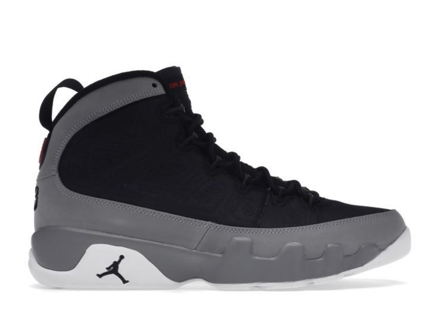 🔥( ON OFFER ) AIR JORDAN 9 RETRO OG (PARTICLE GREY) FREE SOCKS (BEST SHOP FOR AIRFORCE 1, AIR FORCE, JORDAN, AIR MAX, AIRMAX) GENERIC