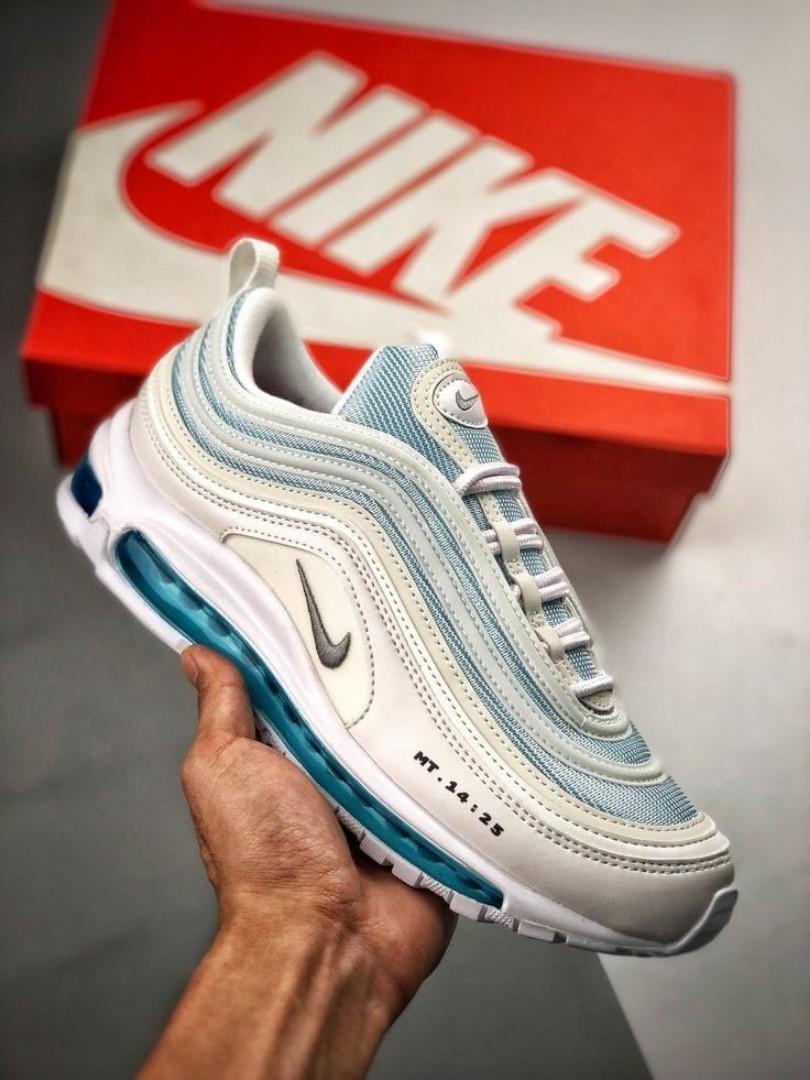 🔥( ON OFFER ) AIRMAX 97 WHITE (BEST SHOP FOR AIRFORCE, AIR FORCE, JORDAN, AIR MAX, AIRMAX) FASHIONABLE SNEAKERS GENERIC