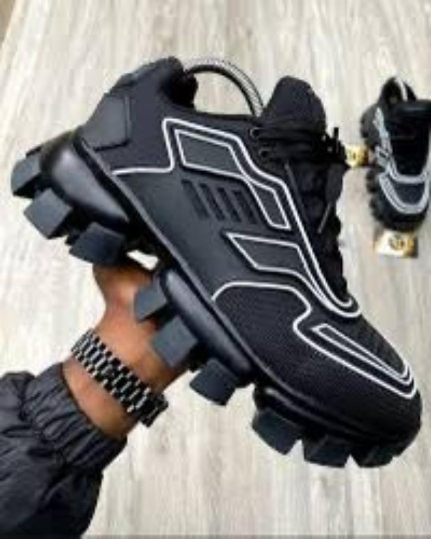🔥( ON OFFER ) PRADA MEN'S SNEAKERS, VERY FASHIONABLE BULKY SNEAKERS (BEST SHOP FOR LADIES AND MENS BOOTS, SNEAKERS, CASUAL BOOTS, OFFICIAL BOOTS) GENERIC