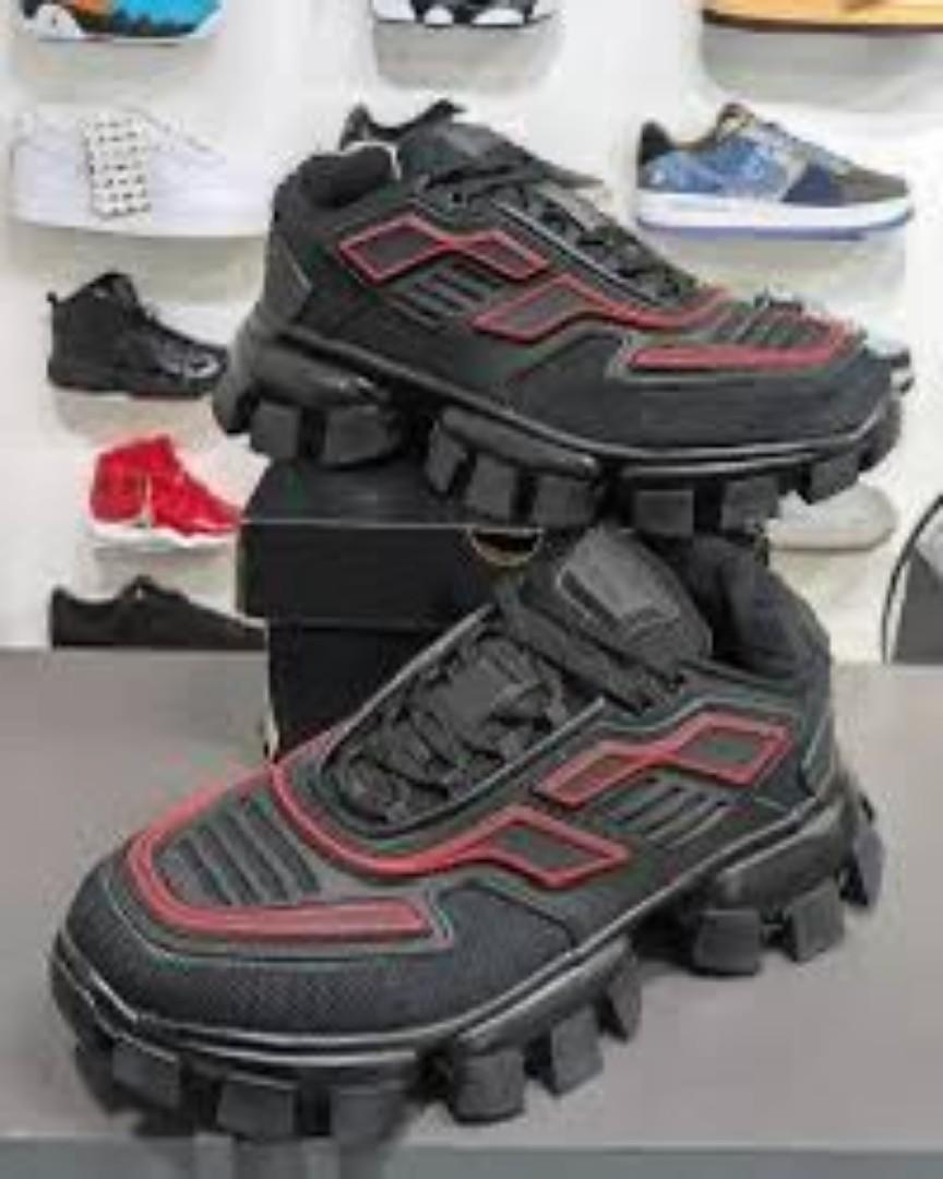 🔥( ON OFFER ) PRADA MEN'S SNEAKERS, VERY FASHIONABLE BULKY SNEAKERS (BEST SHOP FOR LADIES AND MENS BOOTS, SNEAKERS, CASUAL BOOTS, OFFICIAL BOOTS) GENERIC