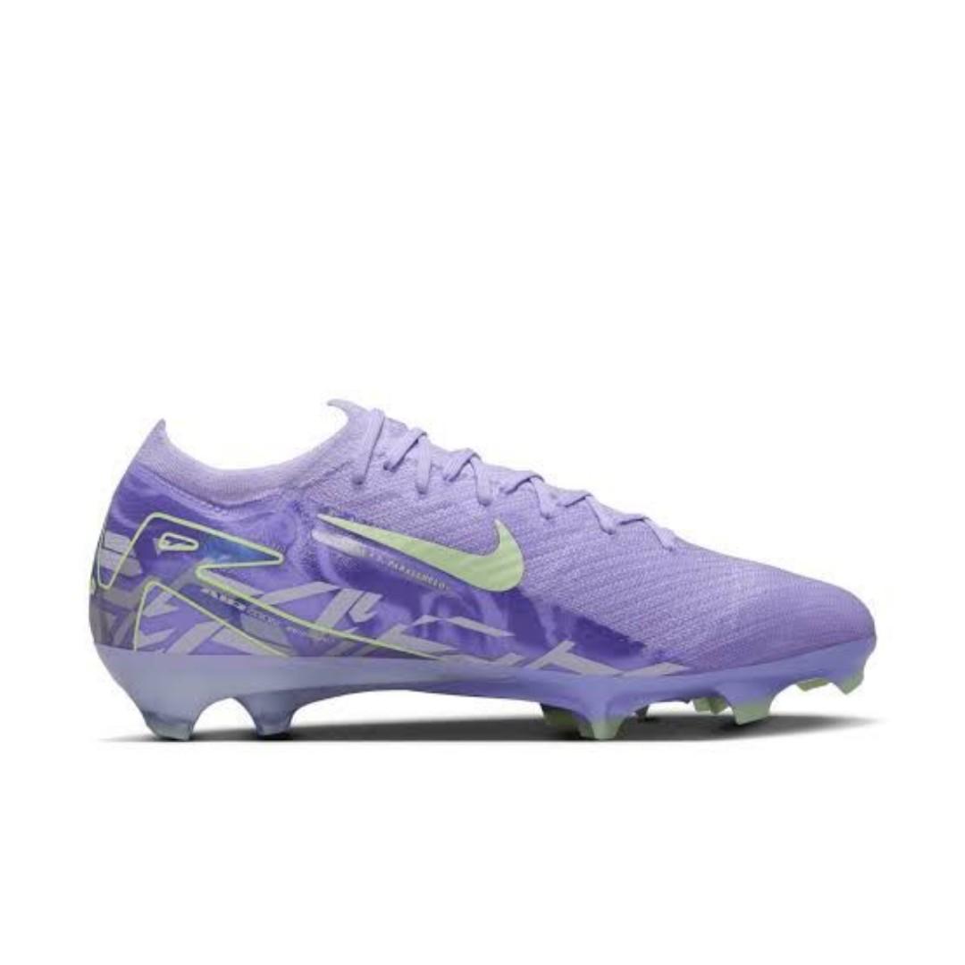 Original Air Zoom United Phantom Mercurial, GX 2 Elite FG Low-Top Football Boots, Soccer boots, ground soccer clears, purple yellow white