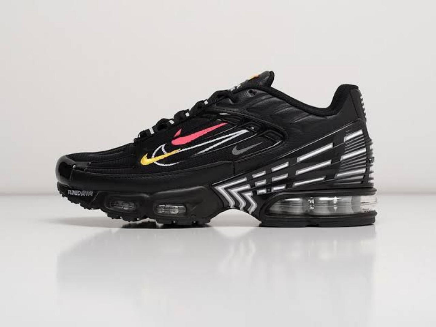 ORIGINAL AIR MAX TN PLUS 3 BLACK COLOR, CUSTOMIZED AIRMAX 90 tn, COLOUR BLACK ,HIGH QUALITY SNEAKERS. Best shop for Airforce, Air jordan, Airmax tn, Air force sneakers)