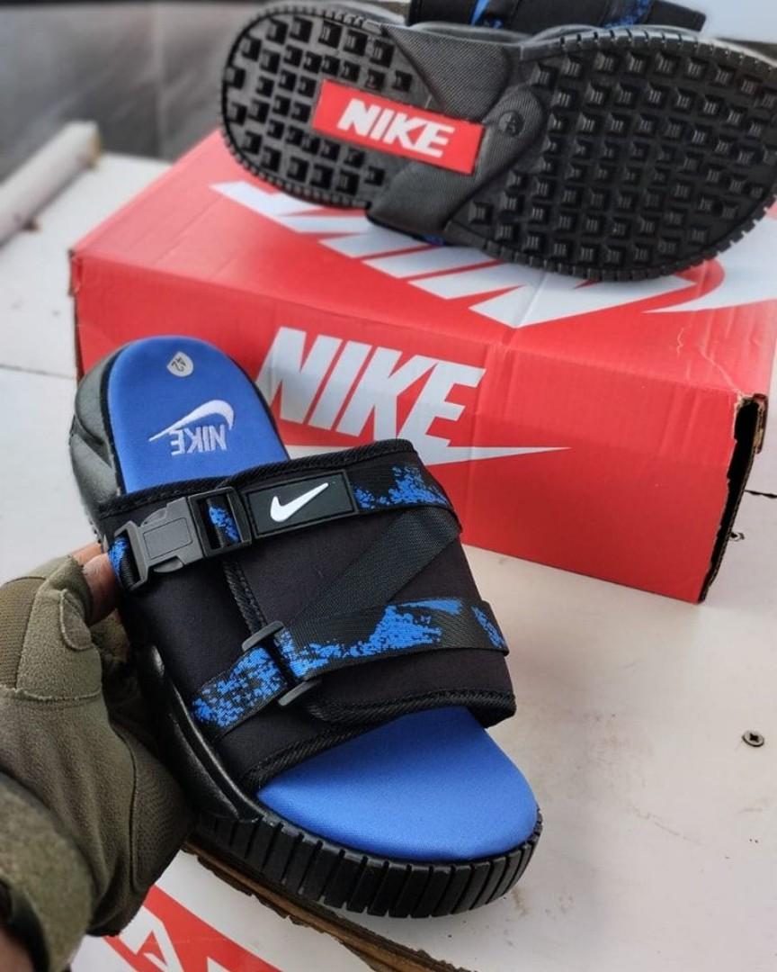 ORIGINAL AIR FORCE 1 SLIDES (DESIGHNER OPEN SHOES), BLUE COLOUR TRIPPLE WHITE ,HIGH QUALITY SLIP ONS. AIRFORCE 1 white JORDAN Best shop for Airforce, Air jordan, Airmax tn, Air force sneakers)