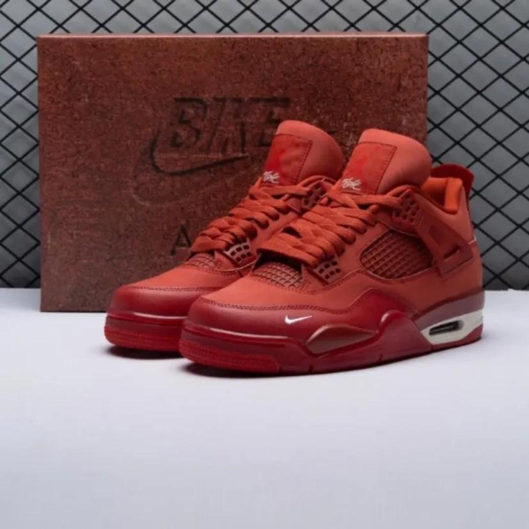 ORIGINAL AIR JORDAN 4 RETRO, "BRICK BY BRICK". CUSTOMIZED JORDAN, COLOUR GREEN AND WHITE ,HIGH QUALITY SNEAKERS. JORDAN Best shop for Airforce, Air jordan, Airmax tn, Air force sneakers)