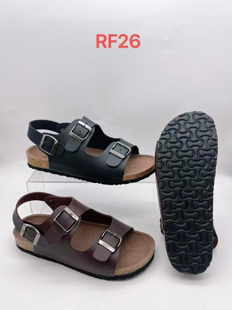 🔥 🔥( ON OFFER ) LEATHER Casual Half Open Soft Sandals Shoes Slippers Men Mules, best shop for sandals, slip ons, slides GENERIC