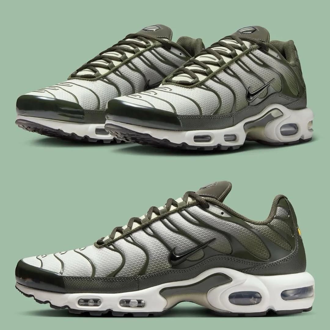 🔥 (on offer) Air Max Plus TN Sequoia Cargo Khaki 1 Customized TN (Airmax Tn) with a fashionable, Classy fit. Best shop for Jordans, Airforce, SNEAKERS. Airfoce 1 customized