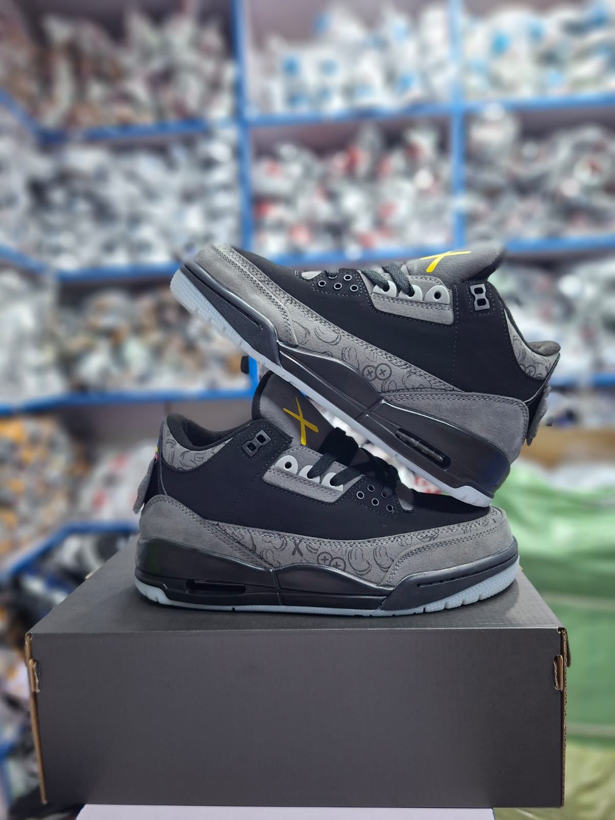 🔥 (on offer)  Air jordan 3 Retro (Kaws).  , with a fashionable, Classy fit. Best shop for Jordans, Airforce, SNEAKERS. Airfoce 1 customized