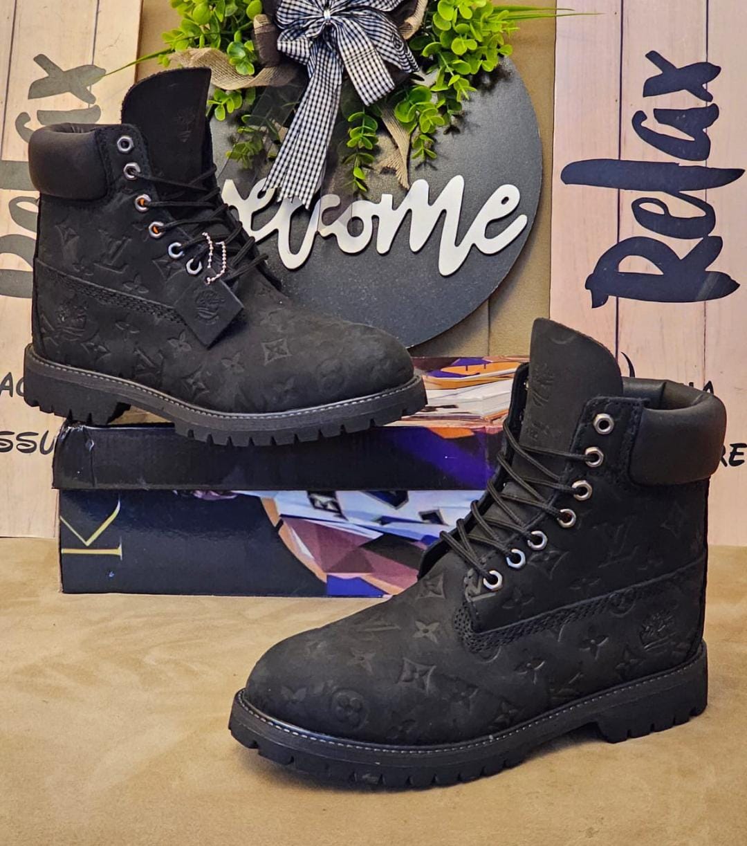 🔥 (On Offer) LV TIMBERLAND BOOTS, LOUIS VUITTON ( WATER PROOF BOOTS) VERY COMFORTABLE AND CLASSY, BEST SHOP FOR FORMAL AND CASUAL BOOTS AND MONK SHOES. TIMBERLAND BOOTS, SAFETY BOOTS, CONSTRUCTION BO