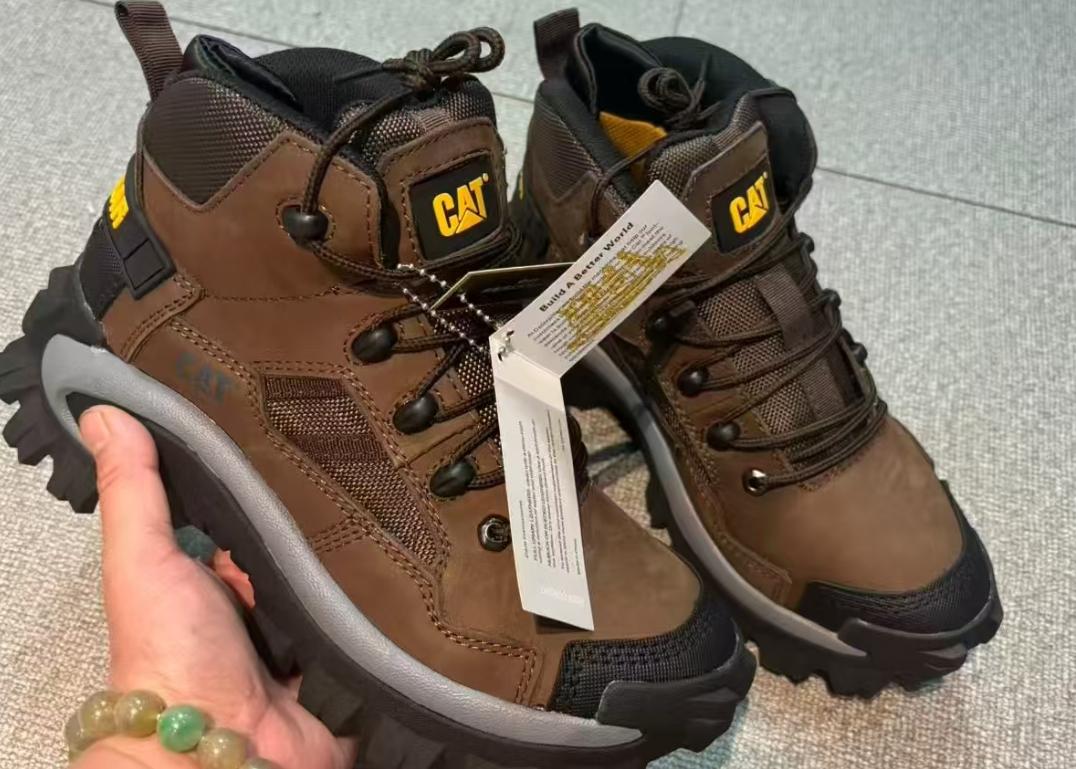 🔥 Leather CAT Caterpillar boots, steel toe work boots, casual shoes & casual boots. Premium Waterproof Boot, customized timberland boots black Supreme Desighners shoes and Boots, Safety boots
