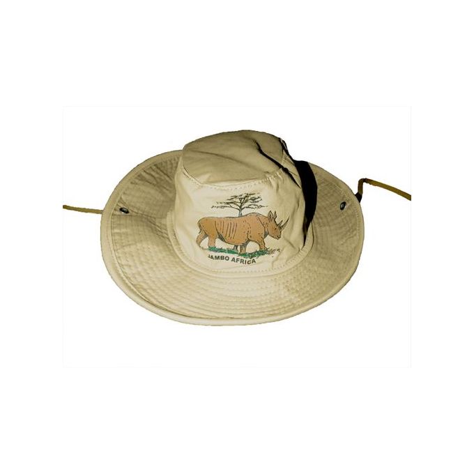 Wide brim safari and hiking hat