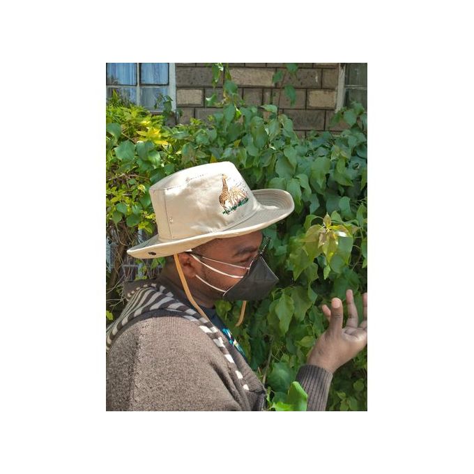 Wide brim safari and hiking hat