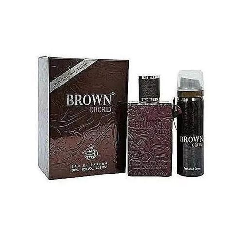 Brown orchid perfume for men 2 in 1 EDP and deo spray