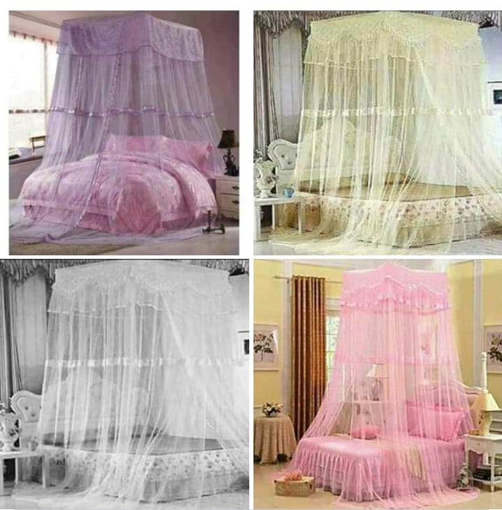 Elegant double decker bed mosquito net fits all bed sizes