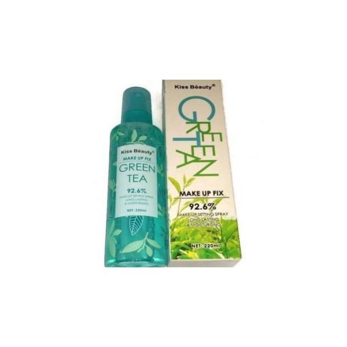 Kiss beauty green tea make up fix spray