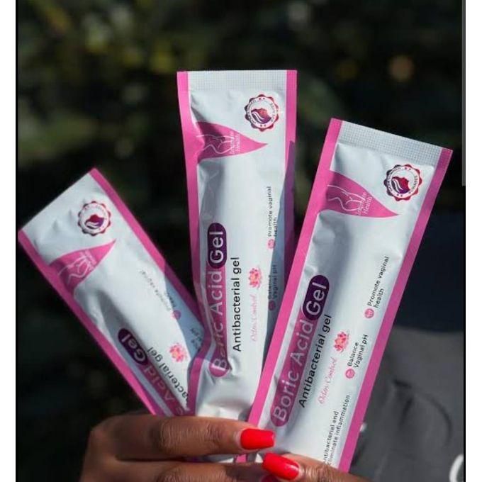 Boric acid gel antibacterial gel feminine care odor control