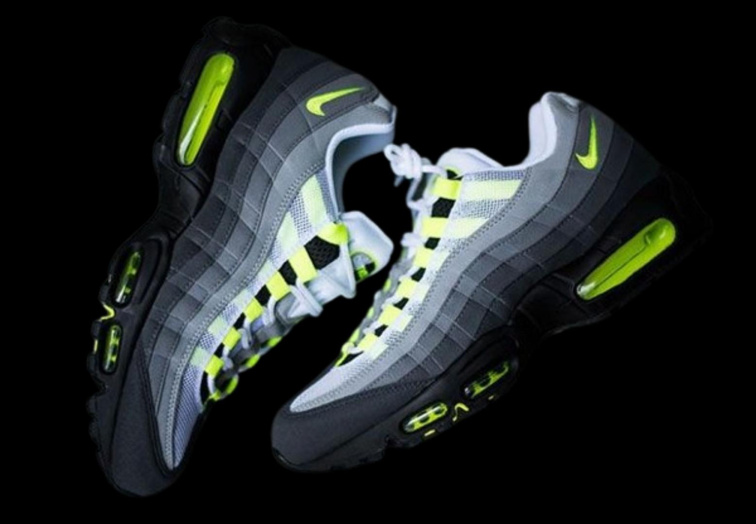 ORIGINAL AIRMAX 95 GREEN NEON  (BEST SHOP FOR AIRFORCE 1, AIR FORCE, AIRMAX, AIR MAX, AIR
