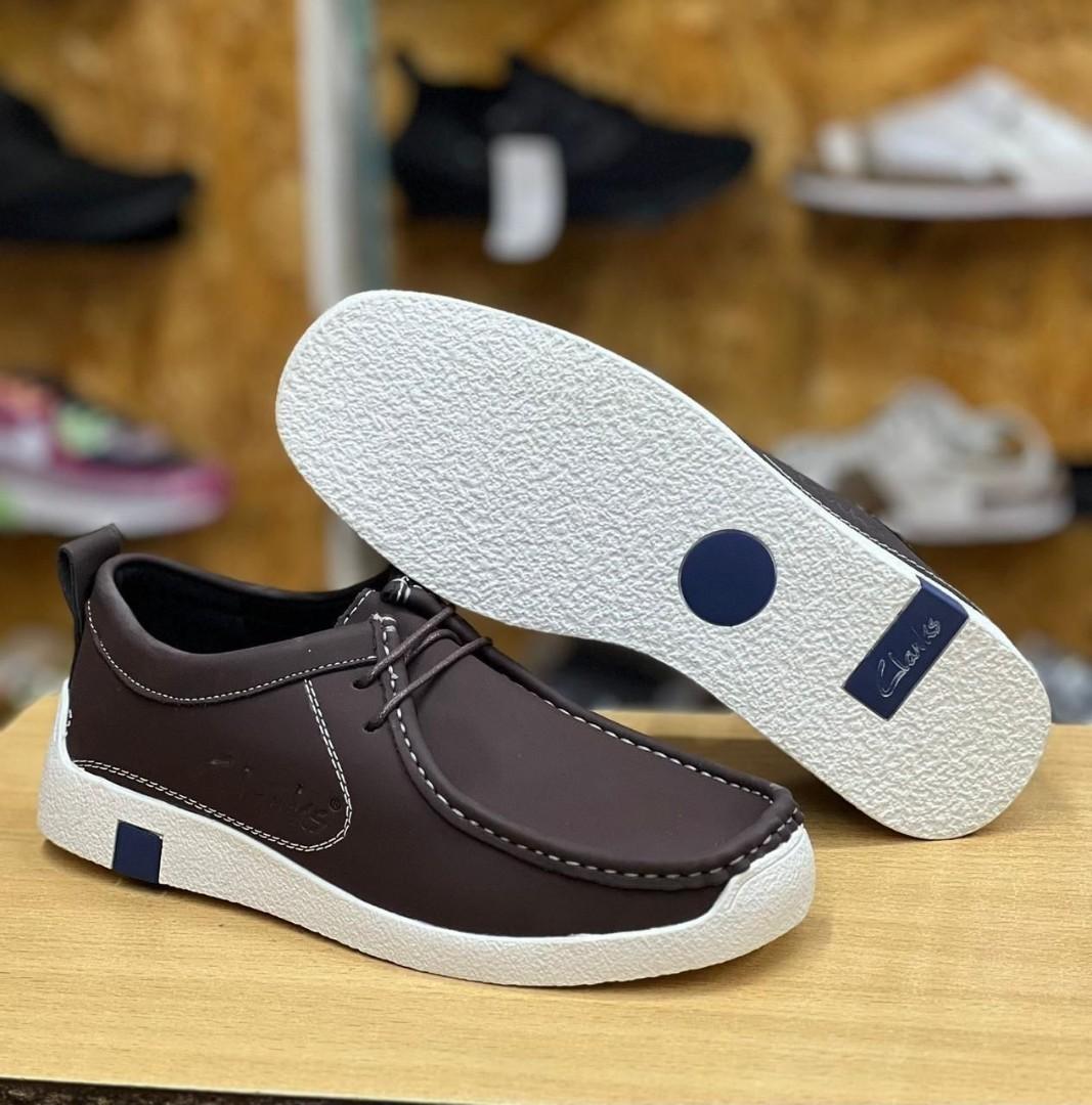 🔥(On offer) 🔥CHOCOLATE MENS OFFICIAL LEATHER OFFICE AND CASUAL OXFORDS SHOES, VERY CLASSY AND FASHIONABLE, OFFICIALS, CASUAL BOOTS.  (generic)