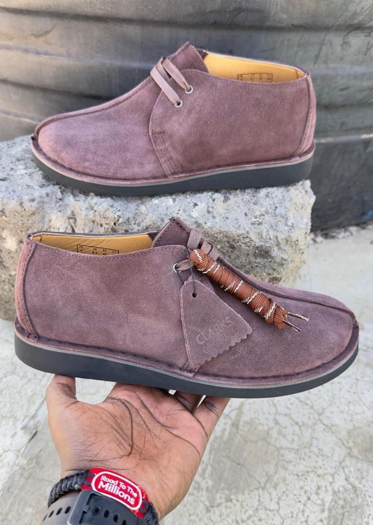 🔥(On offer) 🔥  CHOCOLATE BANK ROBBERS MENS CASUAL LEATHER HI TOP CLARKS SKETCHERS AND CASUAL OXFORDS SHOES, VERY CLASSY AND FASHIONABLE, OFFICIALS, CASUAL BOOTS.  (generic)