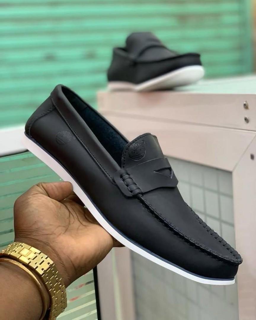 ORIGINAL LEATHER TIMBERLAND CLASSIC LOAFERS, BLACK CASUAL AND OFFICIAL SHOES BROWN LEATHER (BEST SHOP FOR LOAFERS, OFFICIALS, CASUALS, SNEAKERS)