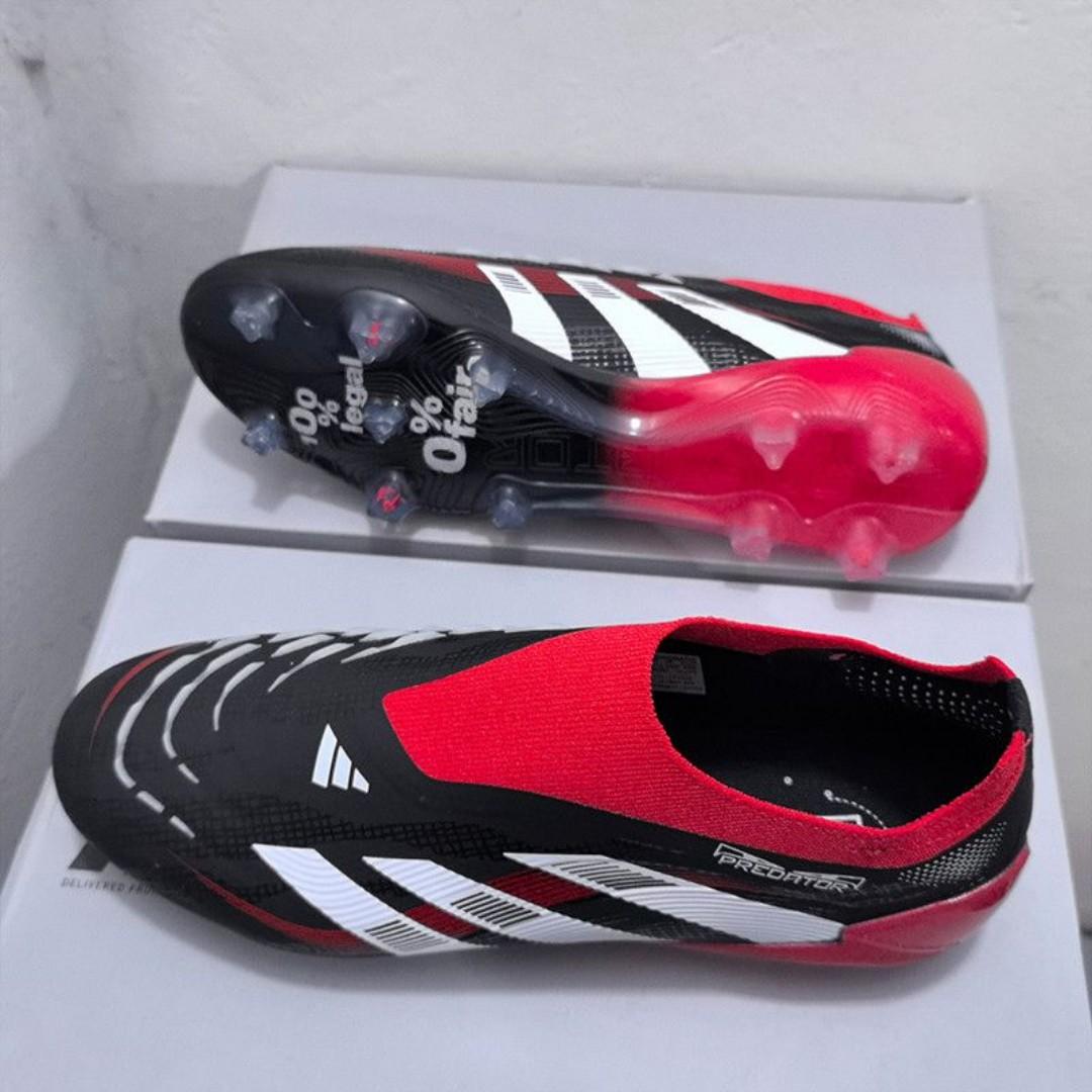 Original Adidas Predator Elite Accuracy FG ‹ > Moments - Core Black/White/Vivid Red LIMITED EDITION, Soccer boots, football boots