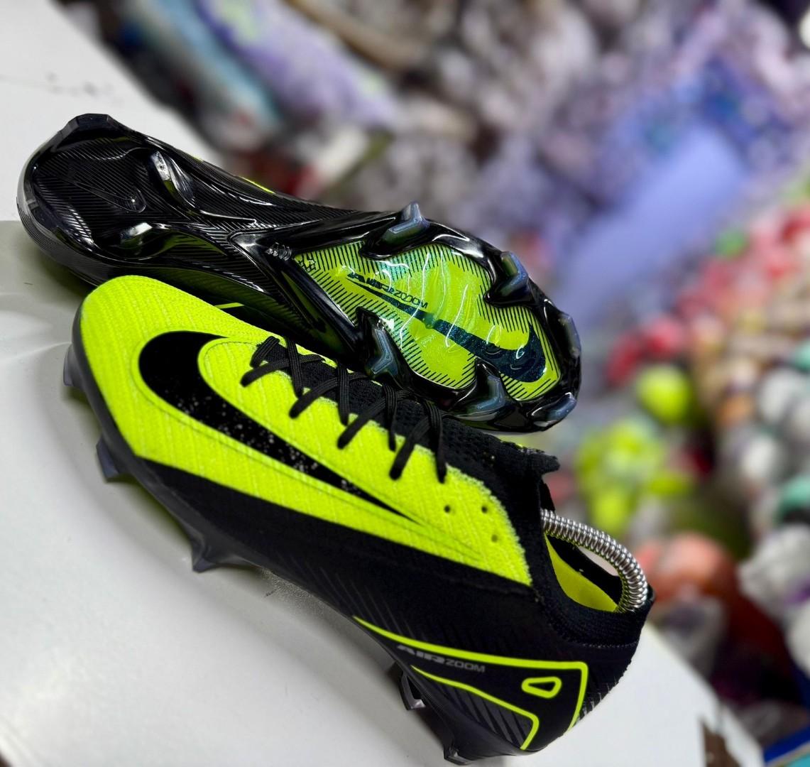 Original Air Zoom Mercurial Vapor 16 Elite FG Firm Ground Soccer Cleats - Yellow/Black/Blue. Pack Football Boots. Football Boots, Shadow Pack Soccer boots, ground soccer clears, purple yellow white.