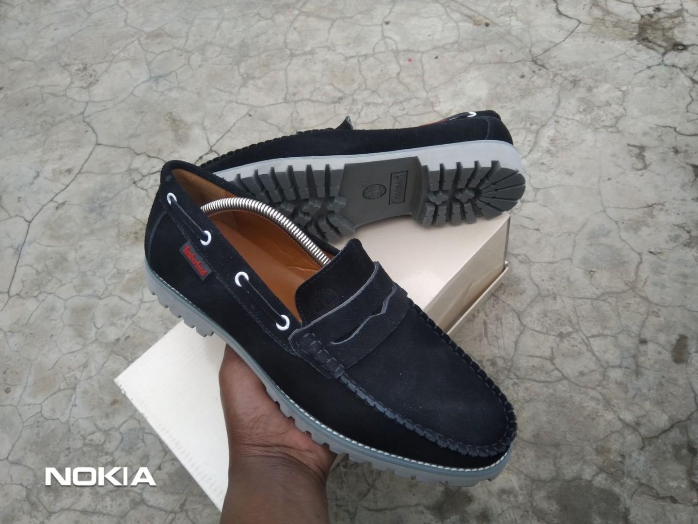 ORIGINAL LEATHER TIMBERLAND CLASSIC LOAFERS, BLACK CASUAL AND OFFICIAL SHOES BROWN LEATHER (BEST SHOP FOR LOAFERS, OFFICIALS, CASUALS, SNEAKERS)