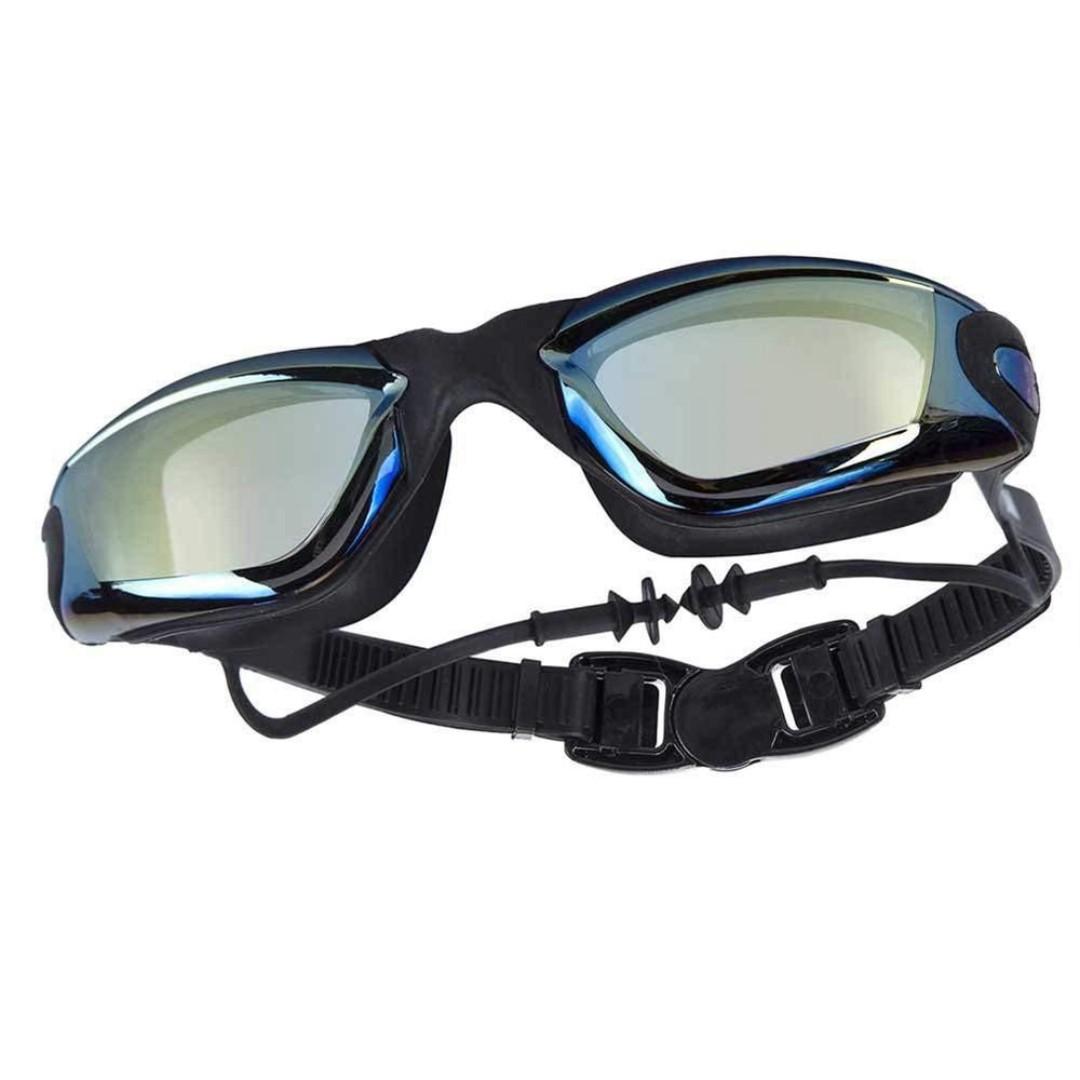 Anti-fog swimming goggles for adults and young children, Lens with Anti-fog coating for crystal clear vision, Soft, flexible frame and gasket for maximum comfort, Polycarbonate lenses endure even the