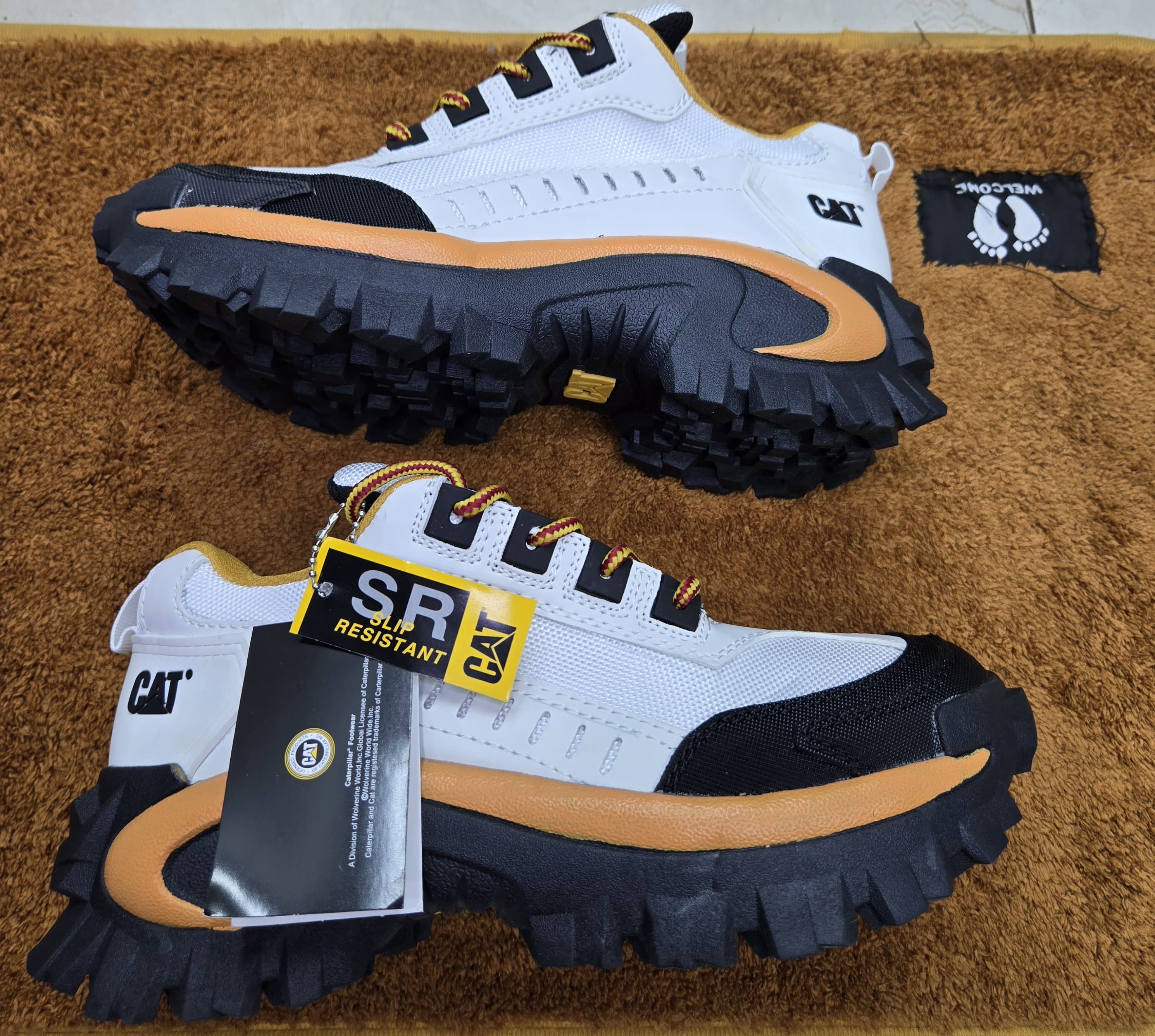 🔥 Leather CAT Caterpillar boots, steel toe work boots, casual shoes & casual boots. Premium Waterproof Boot, customized timberland boots black Supreme Desighners shoes and Boots, Safety boots