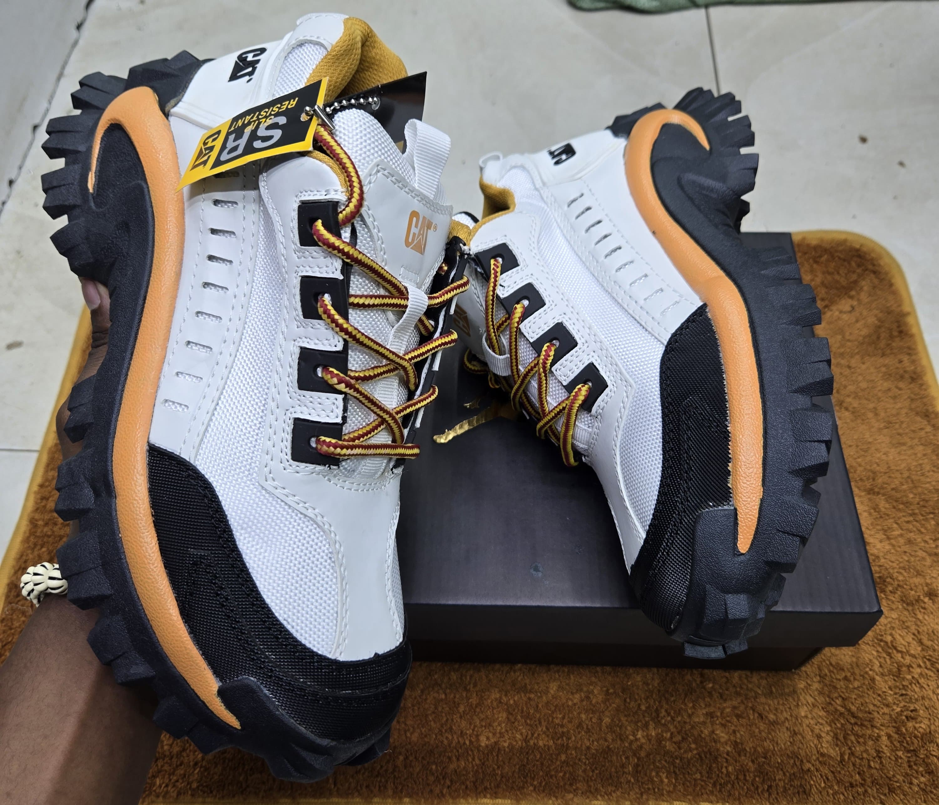 🔥 Leather CAT Caterpillar boots, steel toe work boots, casual shoes & casual boots. Premium Waterproof Boot, customized timberland boots black Supreme Desighners shoes and Boots, Safety boots