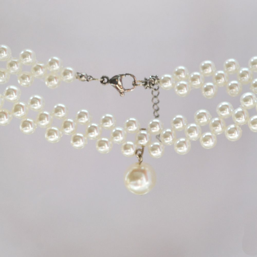 Hot Sale Women Necklace Pearl Strands Fashion Lady Pendant Choker Girls Jewellery Lovers Gift