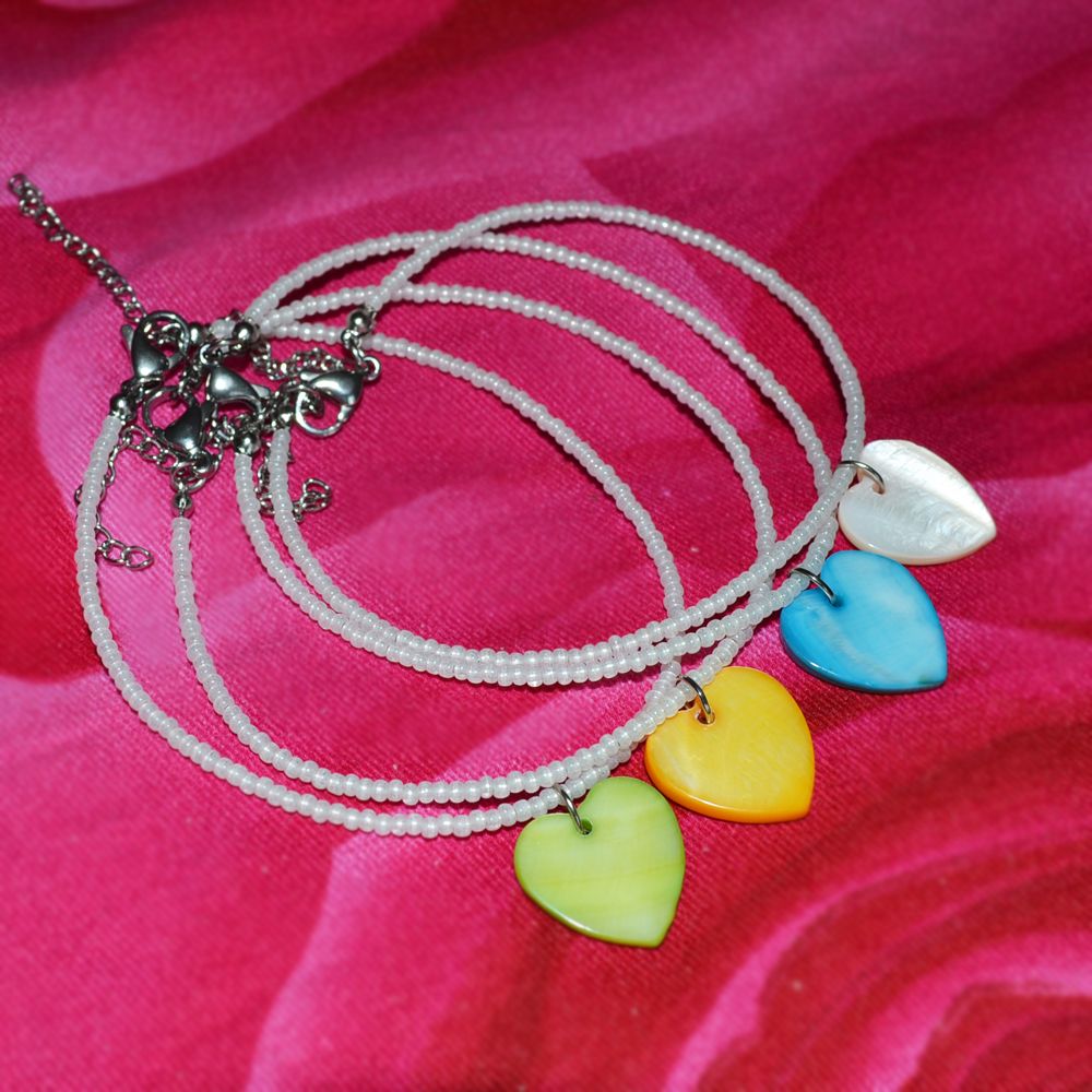Shell Love Pendant Anklets Foot Chain Beach Accessories Sexy Women Fashion Accessories Body Chain