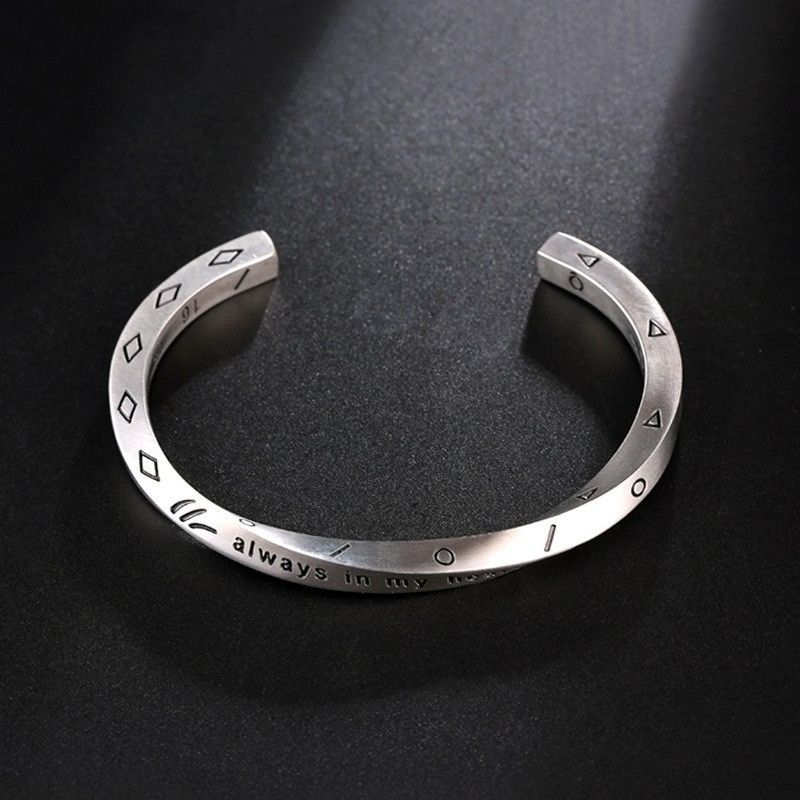 Boho Creative Design Vintage Vines Pattern Open Bracelet Charm Men and Women Fashion Casual Party Jewelry Gifts