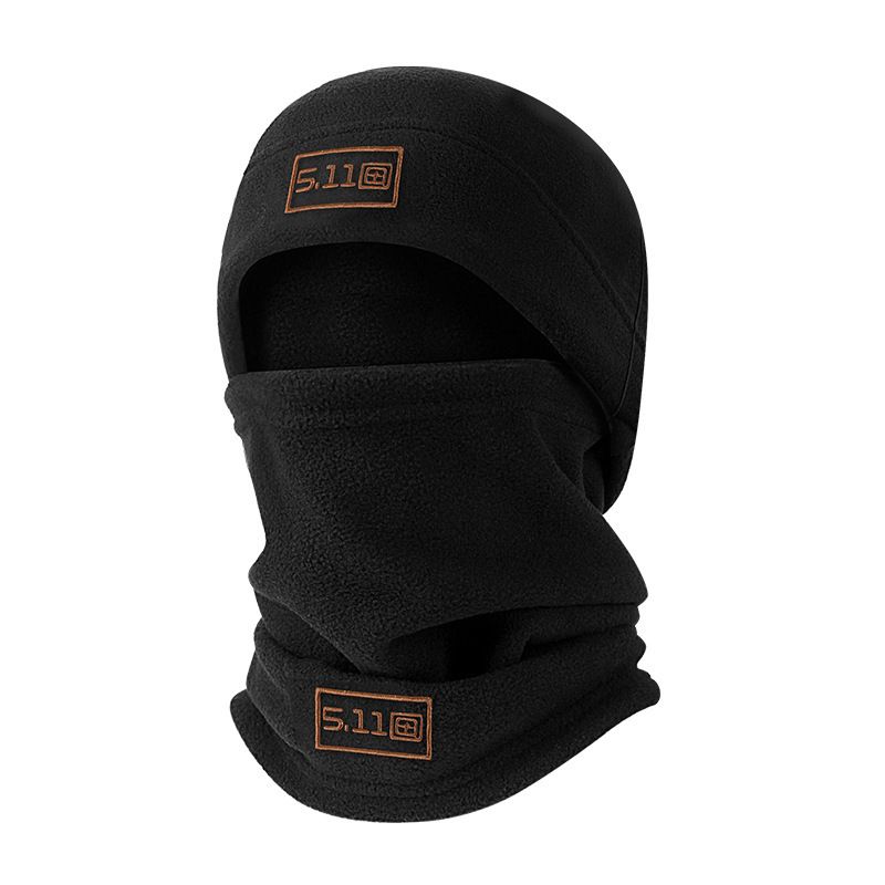 Autumn Winter Sports Warmth Velvet Hat Fuzz Neck Cover Outdoor Cycling Face Shield Warmth Shawl Set Unisex Neutral