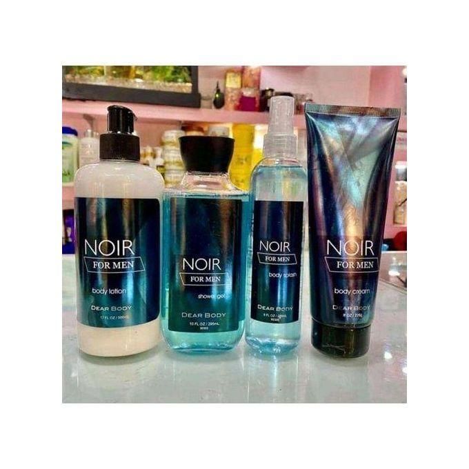 Dear Body 4 In 1 Set Noir For Men (Lotion,Shower Gel,Splash & Cream)