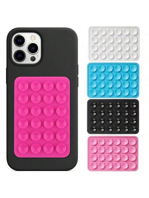 Phone suction 2 units sticky grippy octobuddy sticks on glass stainless steel