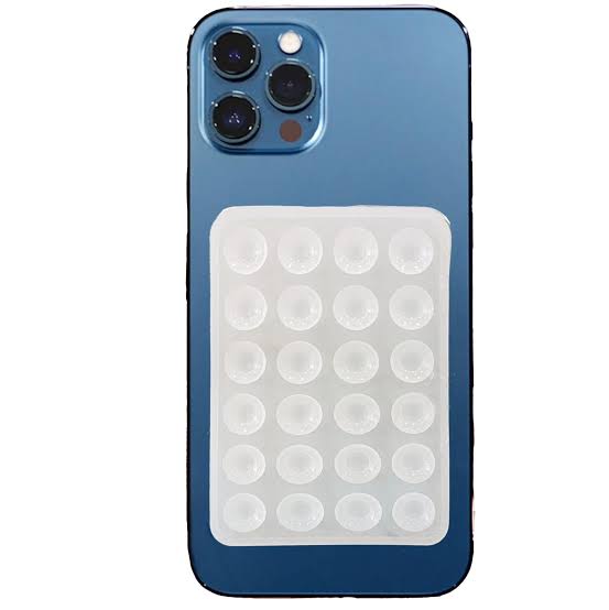 Phone suction 2 units sticky grippy octobuddy sticks on glass stainless steel