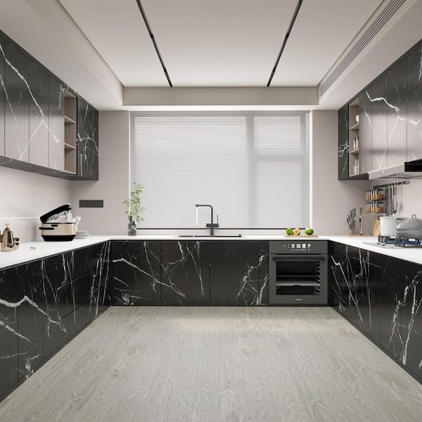 Table/wall contact paper Self adhesive marble  profile vinyl contact paper Self adhesive marble  profile vinyl contact paper available in Marble Black (with white/gold stripes) and Marble white