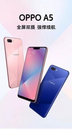 Refurbished Oppo A3s 4GB RAM+ 64GB Smart Phone - 4G LTE Dual SIM - Compact 6.2-inch Display - Face Unlock